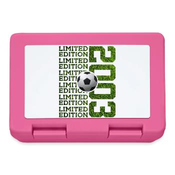 LIMITED EDITION 2003 FOOTBALL 23RD BIRTHDAY - Lunchbox - pink - Front