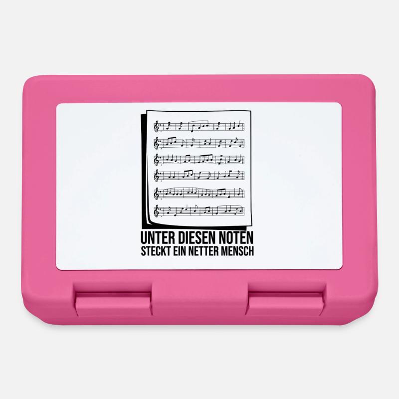 Parmi ces notes se trouve une personne gentille - Boîte à goûter - rose