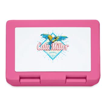 Cala Millor Mallorca Balearic Island Souvenir - Lunchbox - pink - Front
