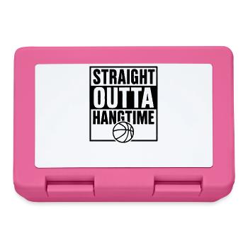 Straight Outta Hangtime Basketball Sports - Lunchbox - pink - Front