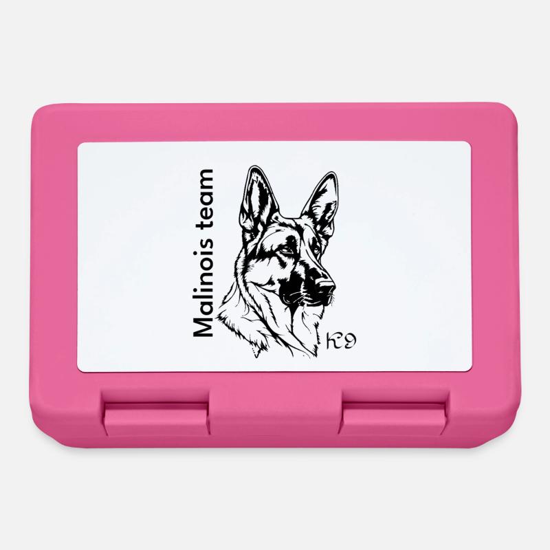 Malinois Team - Lunchbox - pink
