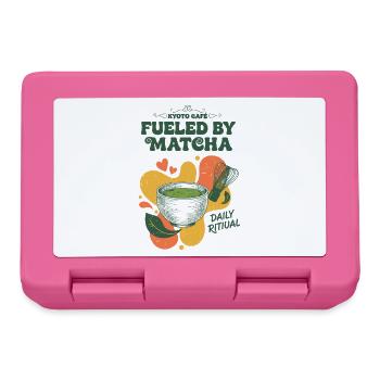 Fueled By Matcha Kyoto Cafe Daily Ritual Tea - Lunchbox - pink - Front