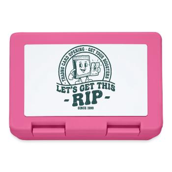 ALLONS CHERCHER CETTE OUVERTURE DE CARTES À COLLECTIONNER EN DÉCHIRANT TON - Boîte à goûter - rose - Devant