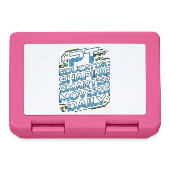 PT Educator Shaping Smarter Movers PT Instructor - Lunchbox - pink - Front