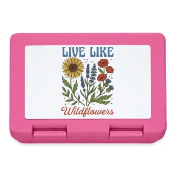 Floral Statement Shirt for Nature Lovers - Lunchbox - pink - Front