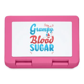 Diabetes type 1 diabetic - Lunchbox - pink - Front