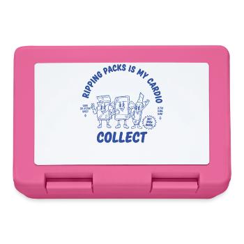 Déchirer les sacs, c’est ma chasse ultra rare pour la collecte cardio - Boîte à goûter - rose - Devant
