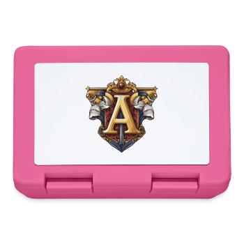 A Letter Name Crown - Lunchbox - pink - Front