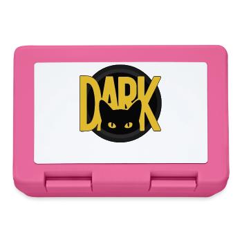 DARK Katzenaugen Minimal Design - Brotdose - Pink - Vorne