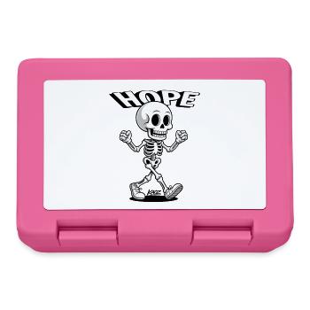 Hope Skeleton Stride - Brotdose - Pink - Vorne