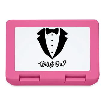 DO YOU Propose Wedding Proposal Engagement Marriage - Lunchbox - pink - Front