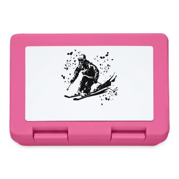 Ski alpin Sports d’hiver Ski nordique - Boîte à goûter - rose - Devant