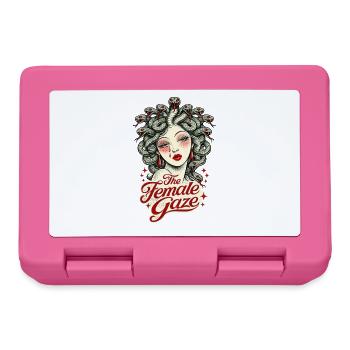 Medusa Gaze Vintage-Tattoo - Brotdose - Pink - Vorne