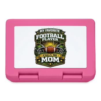 My favorite football player calls me mom - Brotdose - Pink - Vorne