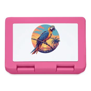 Macaw's Era - Lunchbox - pink - Front