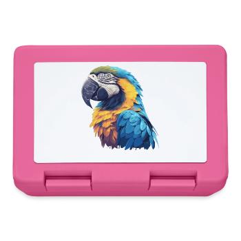 Macaw's Era - Lunchbox - pink - Front