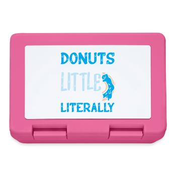 Donut fast food - Lunchbox - pink - Front