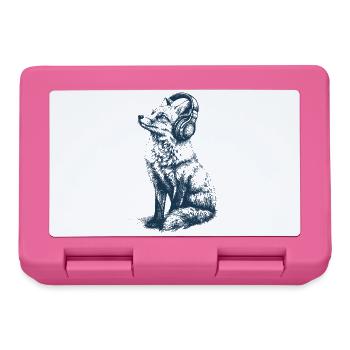 Musik Fuchs - Brotdose - Pink - Vorne