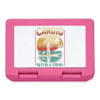 Stand Up Paddle Cardio With A View - Lunchbox - pink - Front