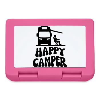 Campeur Happy - Boîte à goûter - rose - Devant