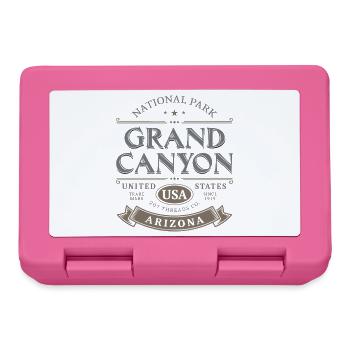 National Park Grand Canyon Arizona US - Lunchbox - pink - Front