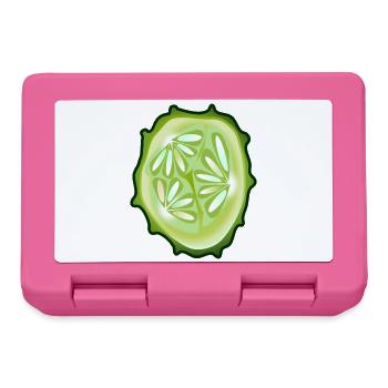 Gurke - Brotdose - Pink - Vorne