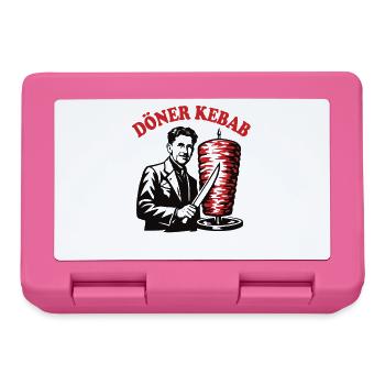 Döner Kebab - Orwell - Fast Food - Brotdose - Pink - Vorne