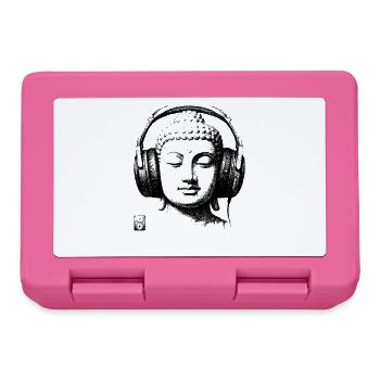 Music Buddha  - Brotdose - Pink - Vorne