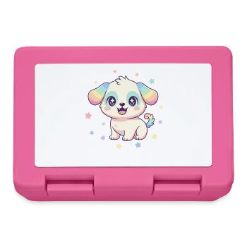 Pastel Star Pup - Boîte à goûter - rose - Devant