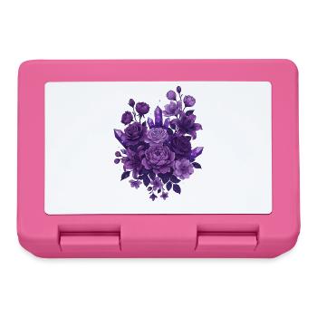 Violet Crystal Bouquet - Lunchbox - pink - Front