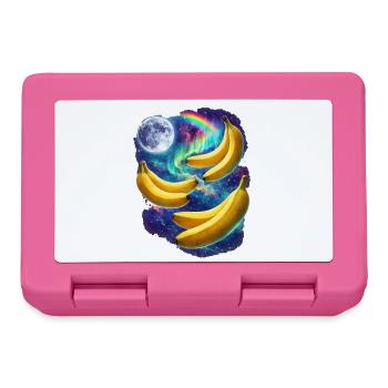 Cosmic banana landscape - Lunchbox - pink - Front