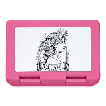 Beltane Maifeierlichkeiten Pagan - Brotdose - Pink - Vorne