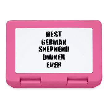 Best German Shepherd Owner - Lunchbox - pink - Front