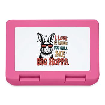 Big Hoppa Bunny Tee - Boîte à goûter - rose - Devant