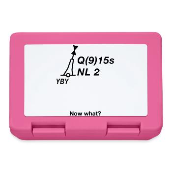 Buoy North Sea Sailing Baltic Sea Maritime - Lunchbox - pink - Front