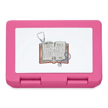 Paramedic Instructor A Short Story EMS Educator - Lunchbox - pink - Front