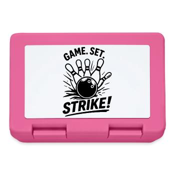 Game Set Strike Bowling Champion Sport Look - Brotdose - Pink - Vorne