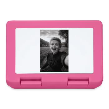Marie Curie Selfie - Boîte à goûter - rose - Devant