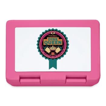 Pickleball Dink Queen funny player love pickleball - Lunchbox - pink - Front