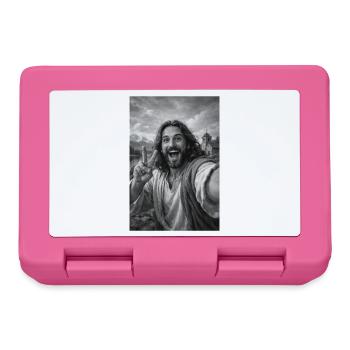 Jesus Christ Selbstporträt - Brotdose - Pink - Vorne