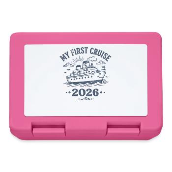 My first cruise in 2026 - Lunchbox - pink - Front