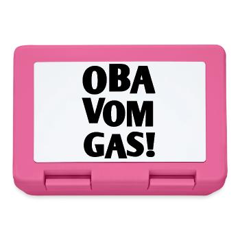bayerischer spruch  - Brotdose - Pink - Vorne