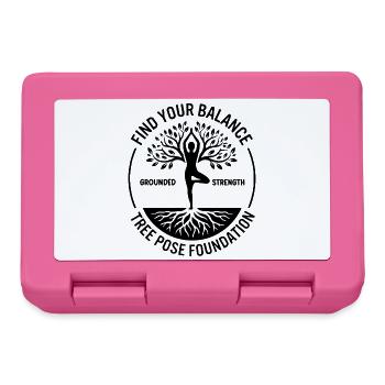 Yoga Find Your Balance Mindfulness - Lunchbox - pink - Front
