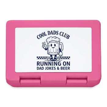 Running on Dad Jokes and Beer Shirt - Brotdose - Pink - Vorne