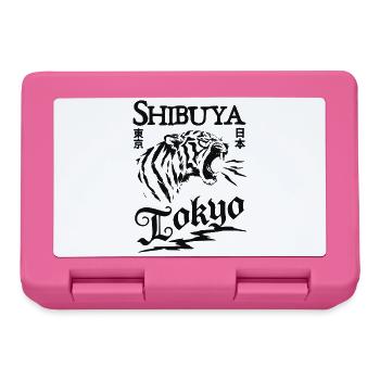 Shibuya Tokyo Tiger - Brotdose - Pink - Vorne