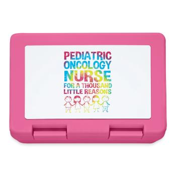 Childhood cancer Cancer survivor Cancer stinks - Lunchbox - pink - Front