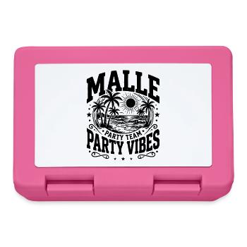 Ambiance de fête Malle - Boîte à goûter - rose - Devant