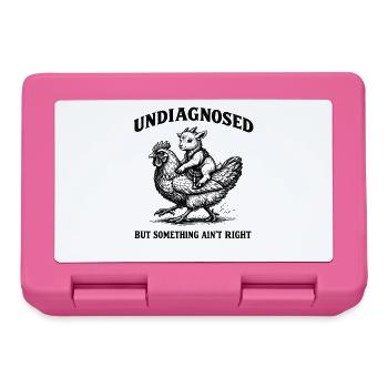 Nicht diagnostiziert, aber irgendetwas stimmt nich - Brotdose - Pink - Vorne