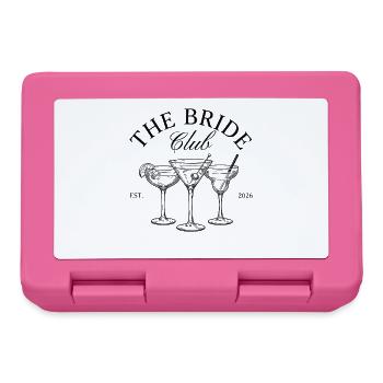 Chemise du club de mariée Cocktail de soirée JGA - Boîte à goûter - rose - Devant