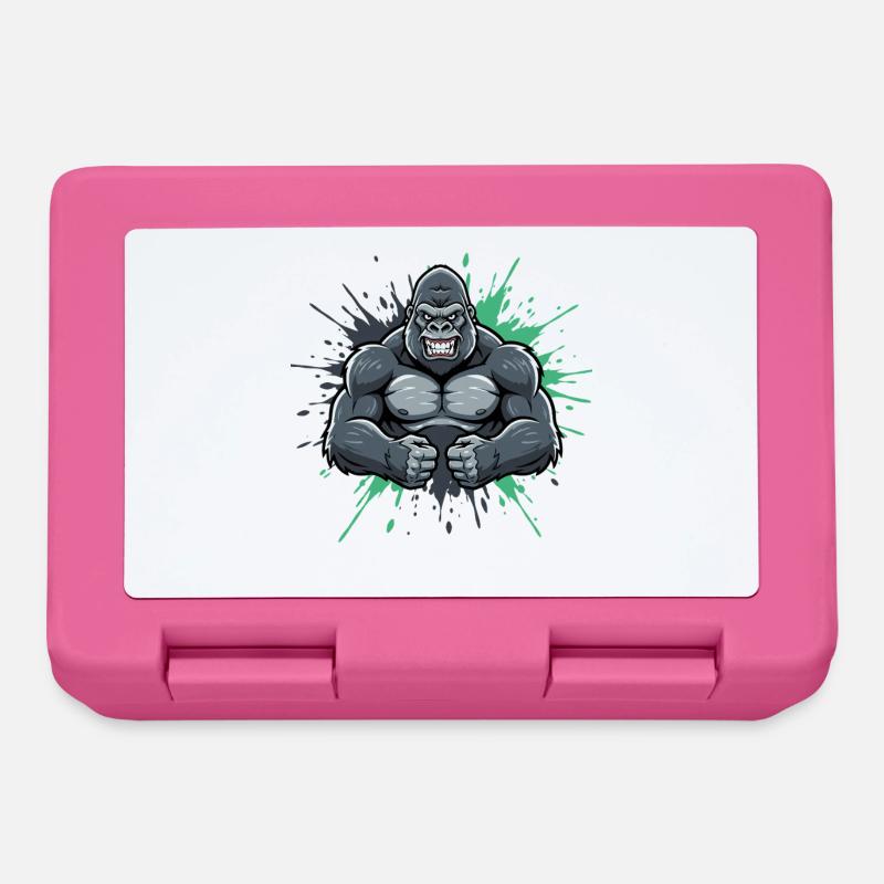 Gorilla Kraft Comic Smash - Lunchbox - pink